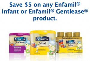 HOT new $5 off Enfamil Gentlease coupon to print!!! - Living Chic Mom