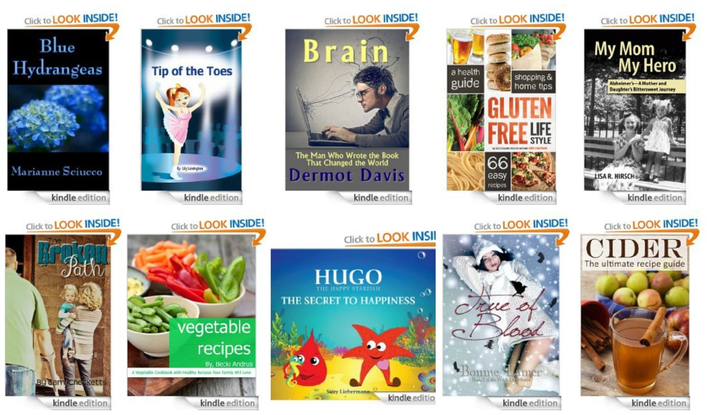 10 Free Kindle Books 9-30-13
