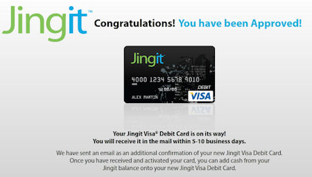 jingit debit card