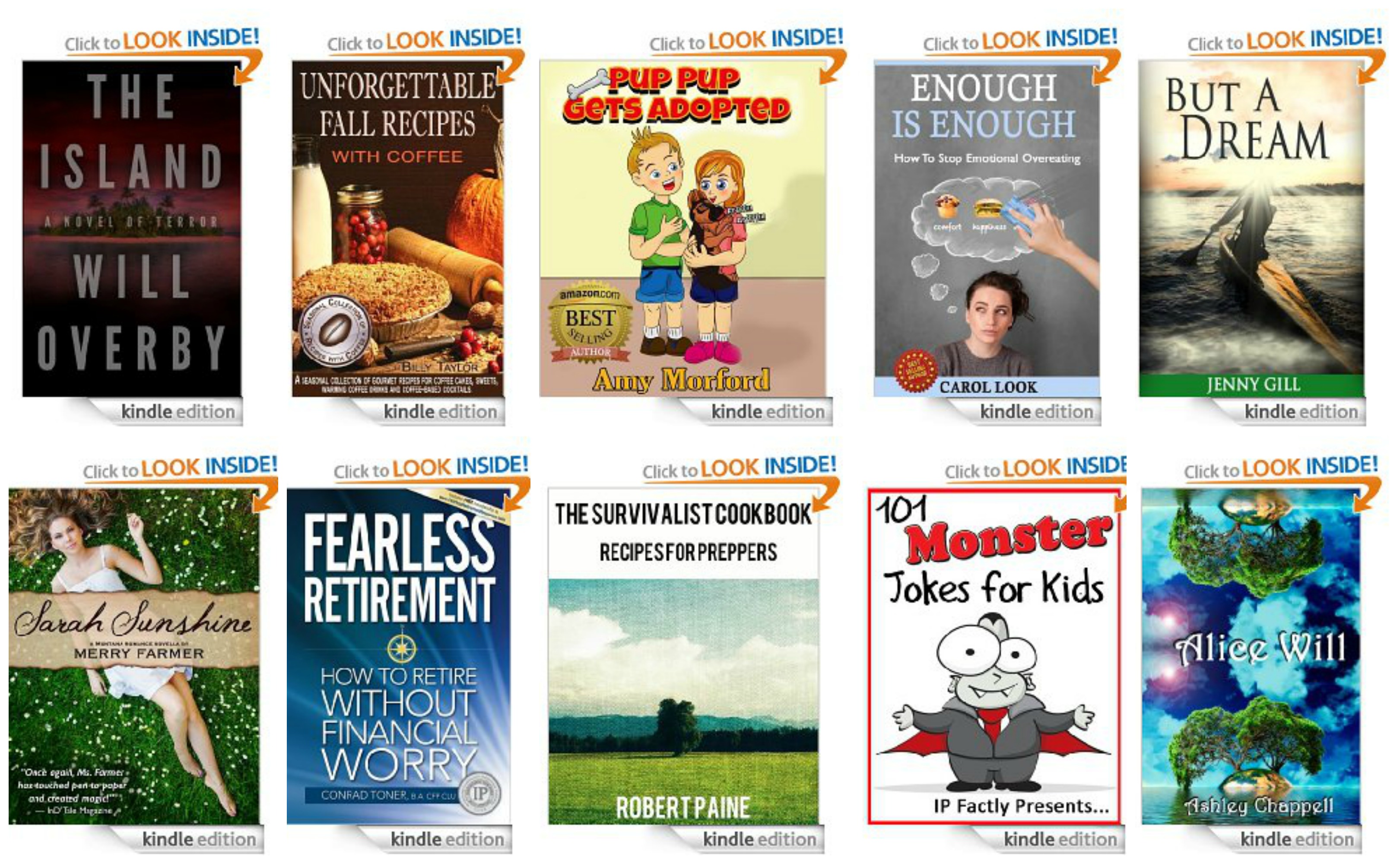 Amazon 10 FREE Kindle books for 10-14-13!!! - Living Chic Mom