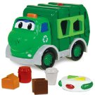 go green recycle truck