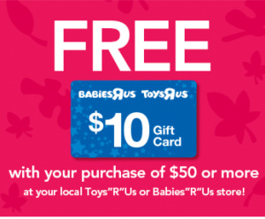 toys r us gift card