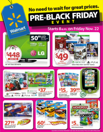 walmart pre black friday ad 2