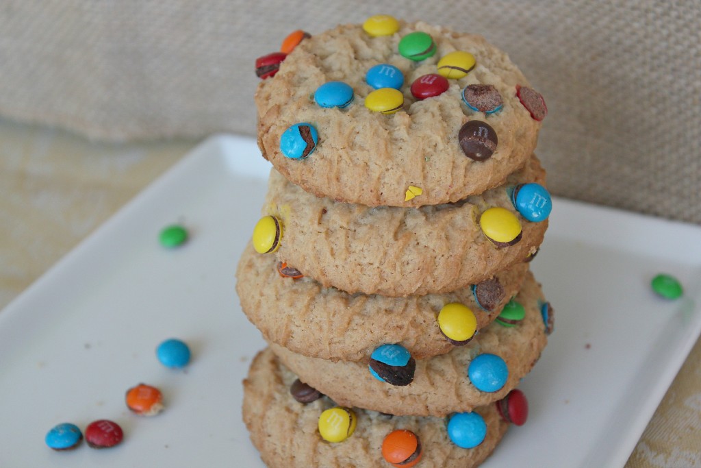 M&M cookie