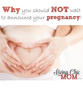 when should you announce your pregnancy