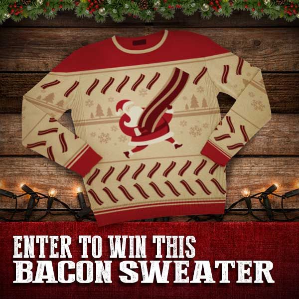 bacon sweater
