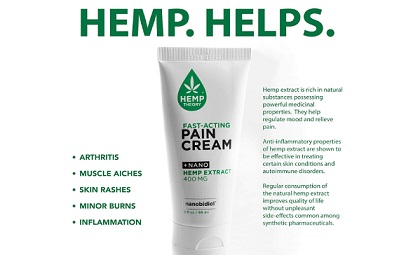Hemp Theory Pain Relief Cream