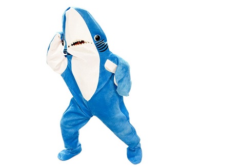 Katy Perry Left Shark Mascot Costume
