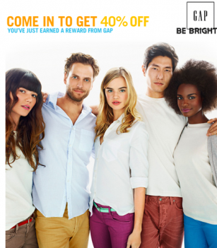 Gap 40% off entire purchase available to print!!! - Living Chic Mom