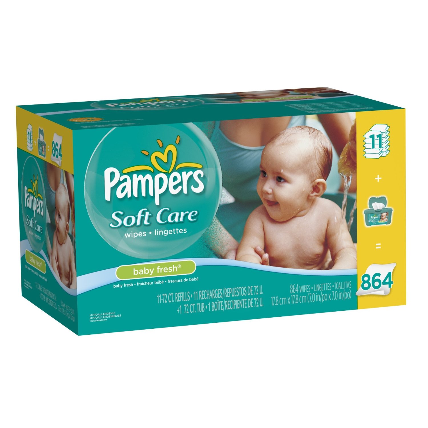 Amazon HOT Pampers Wipes deal for only $0.01 each!!! - Living Chic Mom