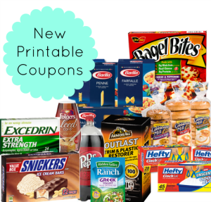 New Printable Coupons – Bagel Bites, Barilla, Armour All, Snickers and ...